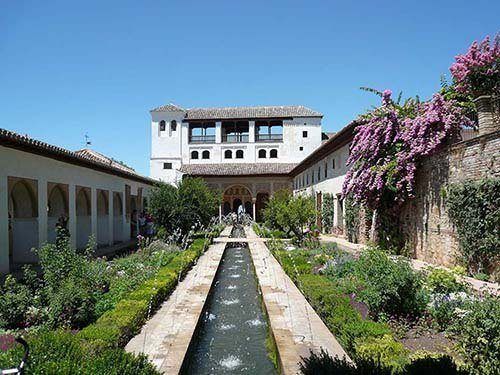 Giardini Generalife del palazzo estivo