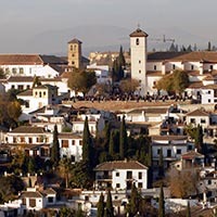 Quartiere El Albaicin di Granada